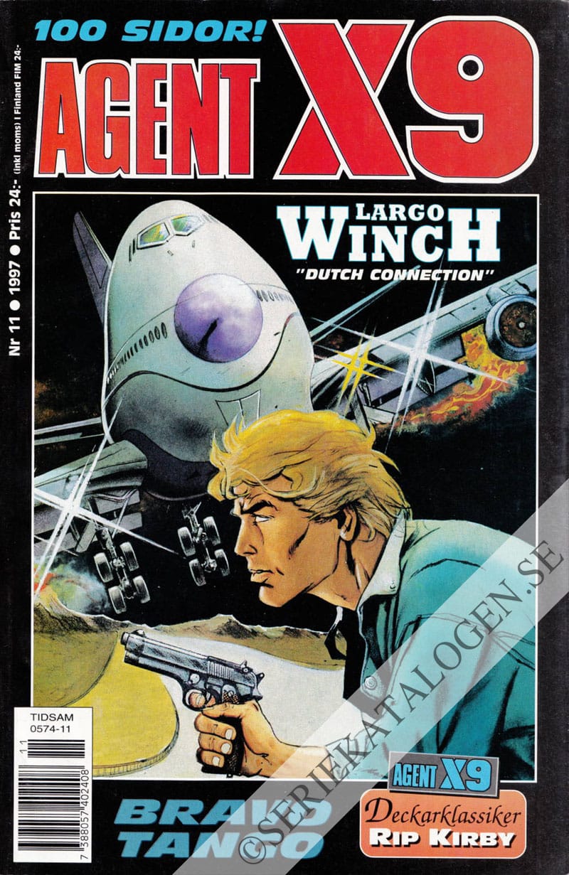 Framsida på Agent X9 #11 (1997)