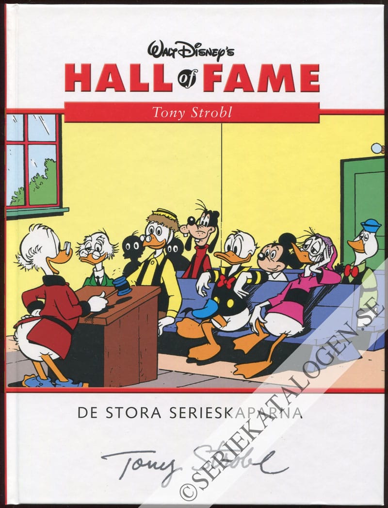Framsida utan skyddsomslag på Tony Strobl (2006)