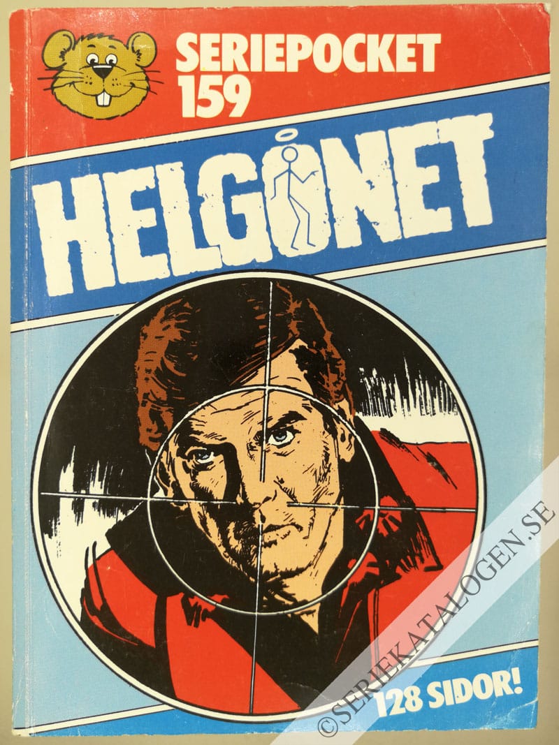 Framsida på Seriepocket #159 - Helgonet (1986)