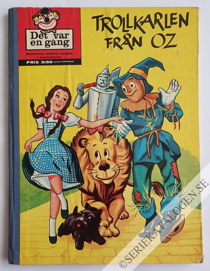 Framsida på Det var en gång Trollkarlen från Oz (1967)