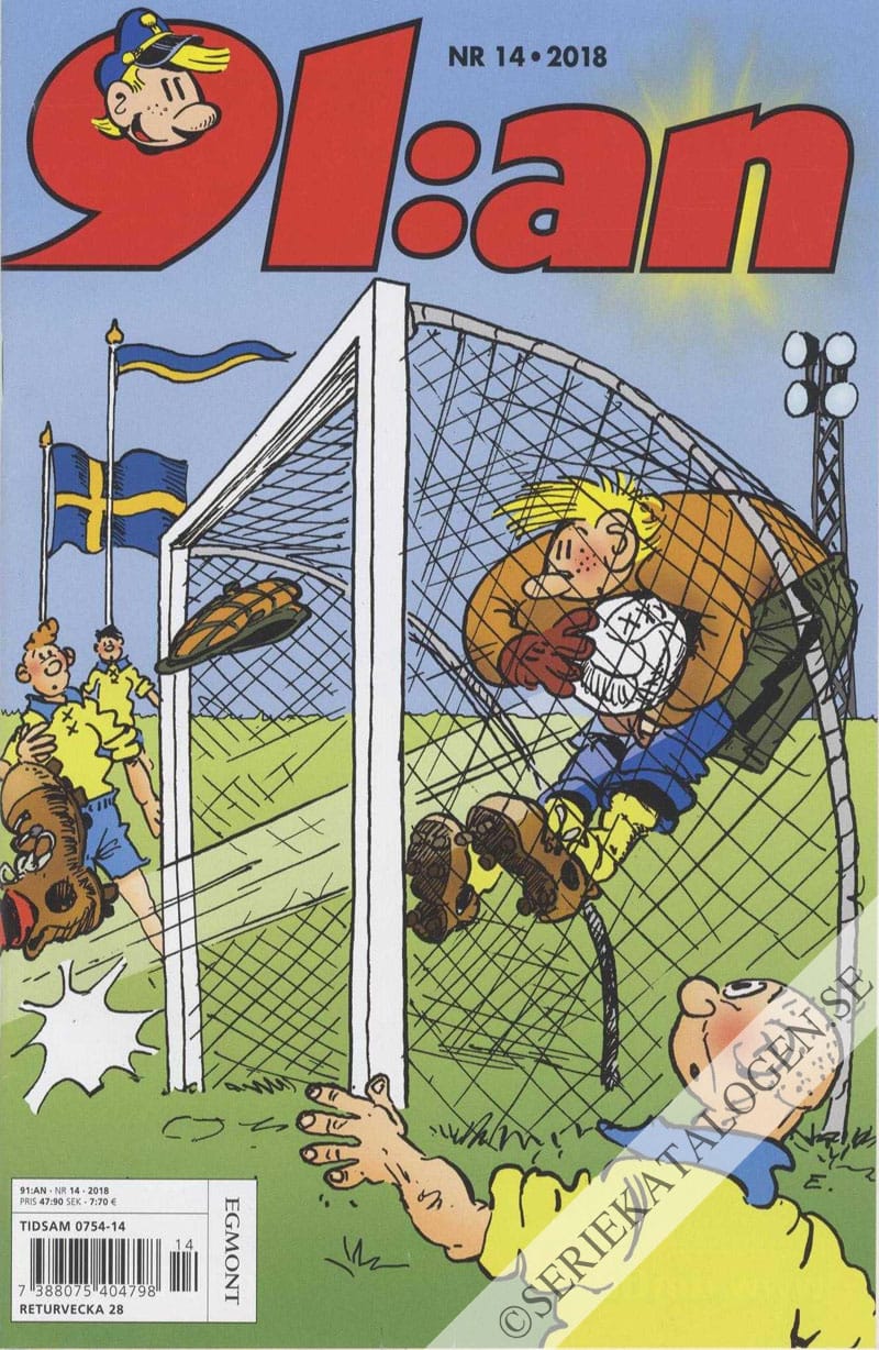 Framsida på 91:an #14 (2018)
