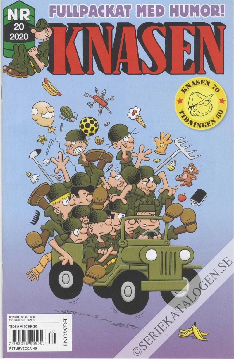 Framsida på Knasen #20 (2020)