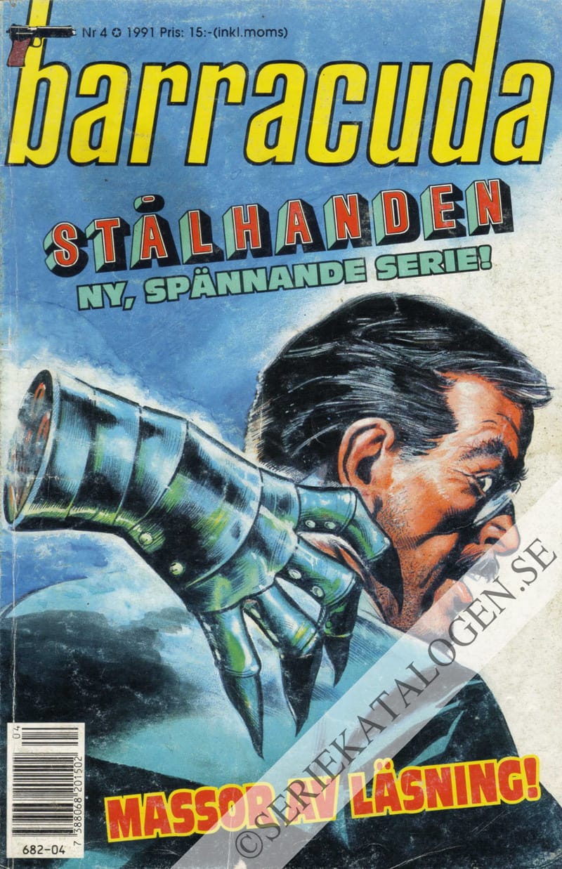 Framsida på Barracuda #4 (1991)