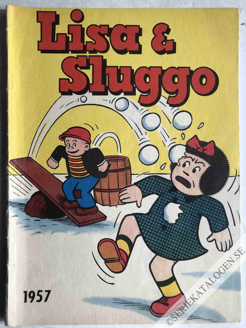 Framsida på Lisa & Sluggo # (1957)