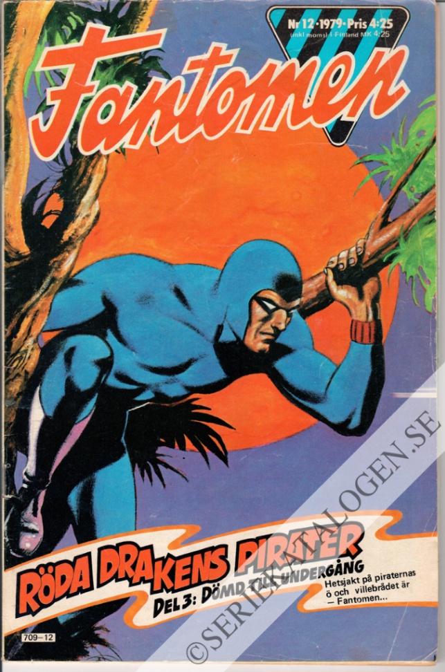 Framsida på Fantomen #12 (1979)