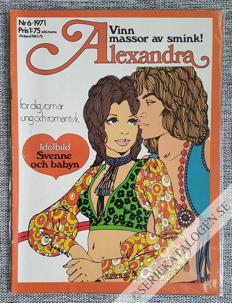 Framsida på Alexandra #6 (1971)