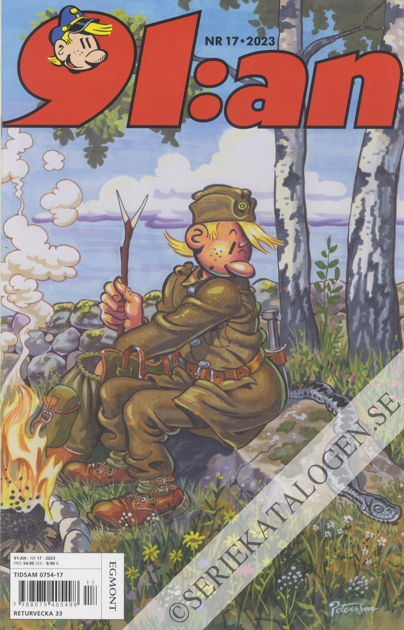 Framsida på 91:an #17 (2023)