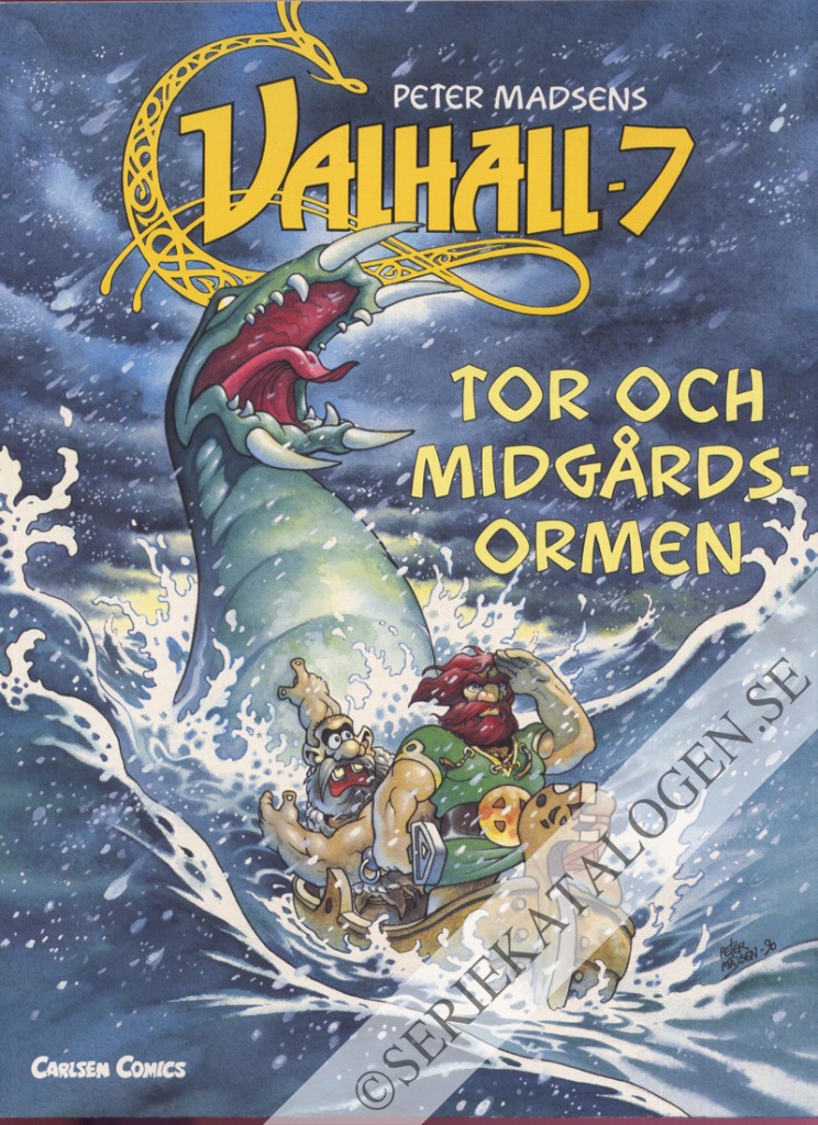 Framsida på Valhall Tor och Midgårdsormen (1992)