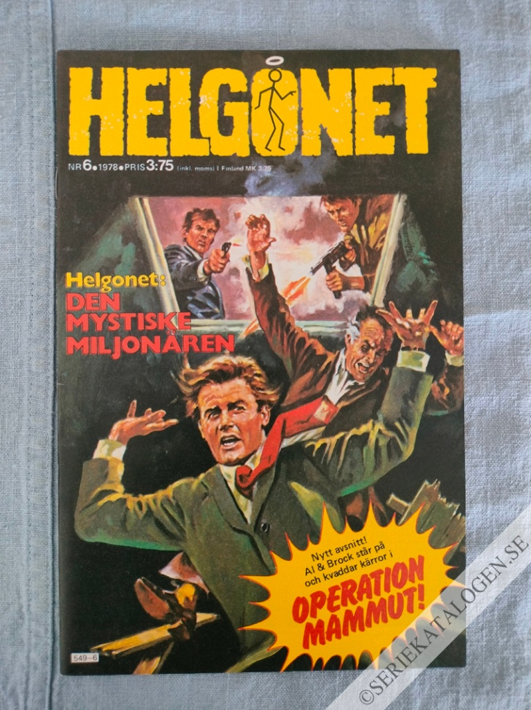 Framsida på Helgonet #6 (1978)
