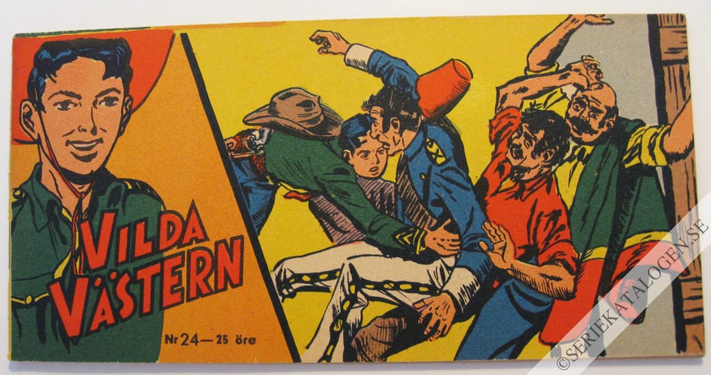 Framsida på Vilda Västern #24 (1957)