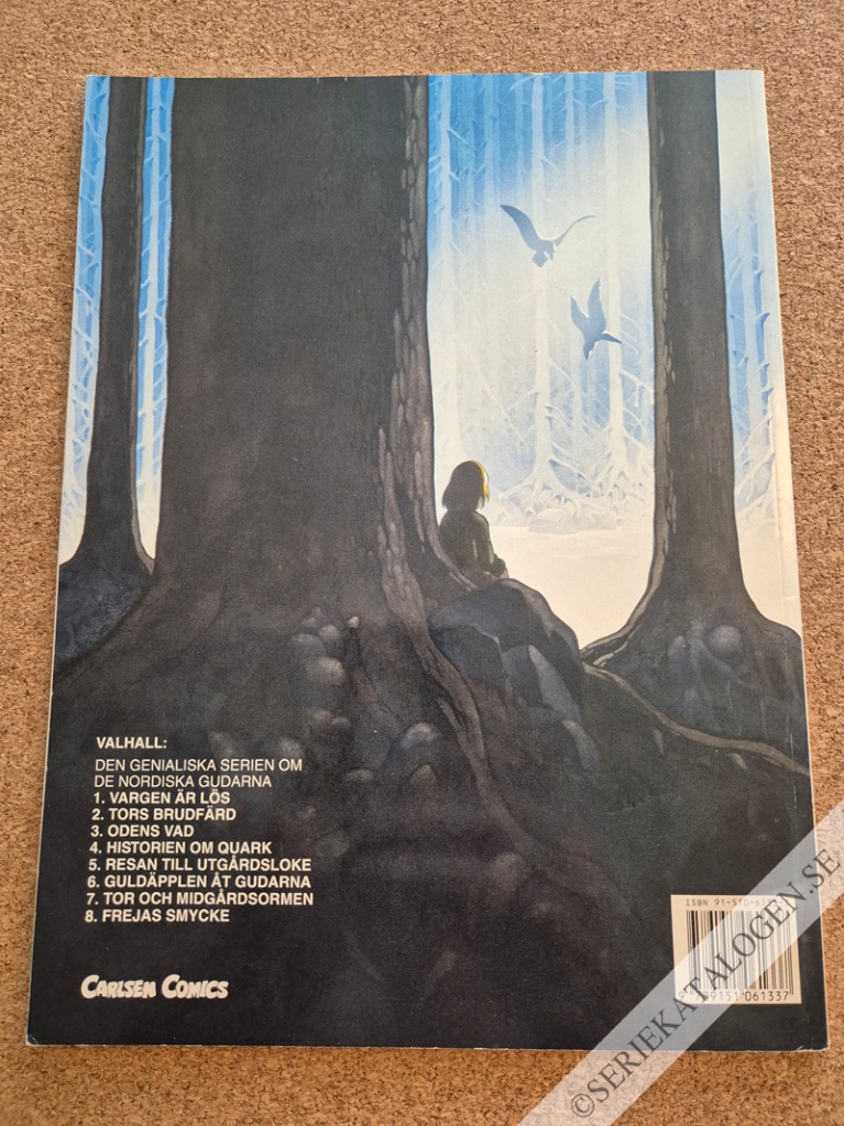Baksida på Resan till Utgårdsloke (1992)