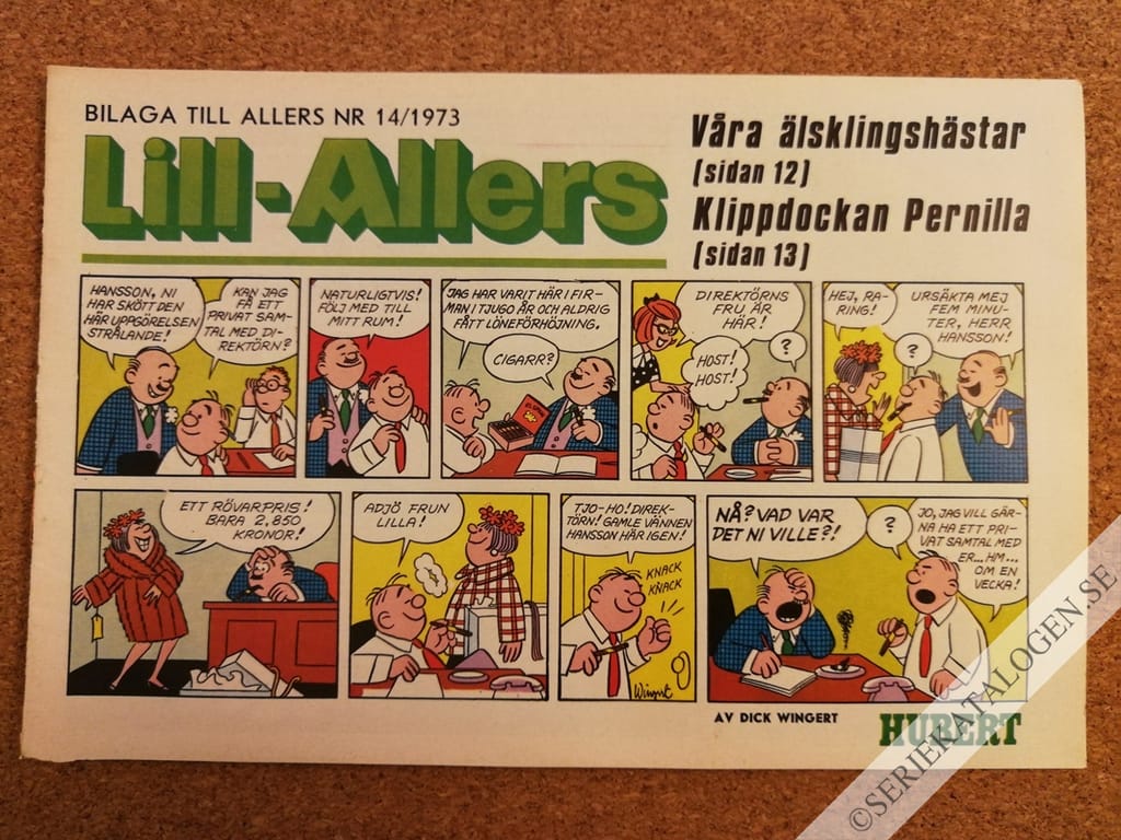 Framsida på Lill-Allers #14 (1973)