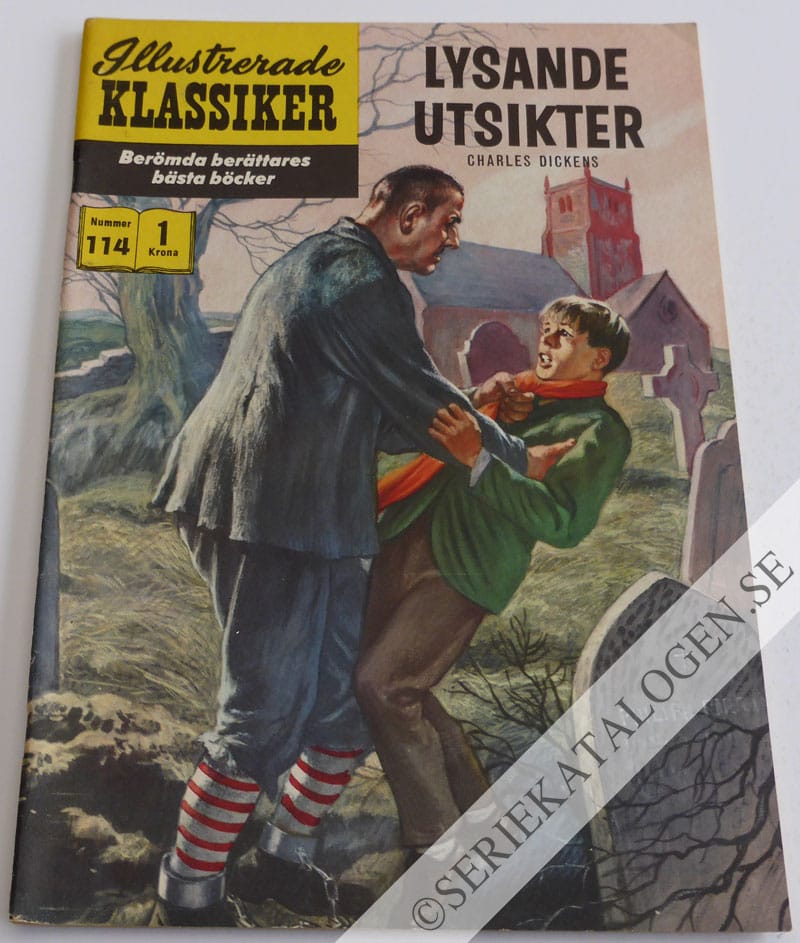 Framsida på Illustrerade Klassiker #114 - Lysande utsikter (1960)