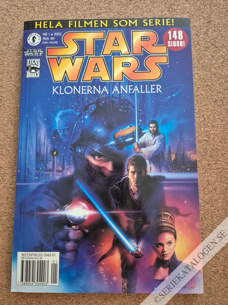 Framsida på Klonerna anfaller (2002)