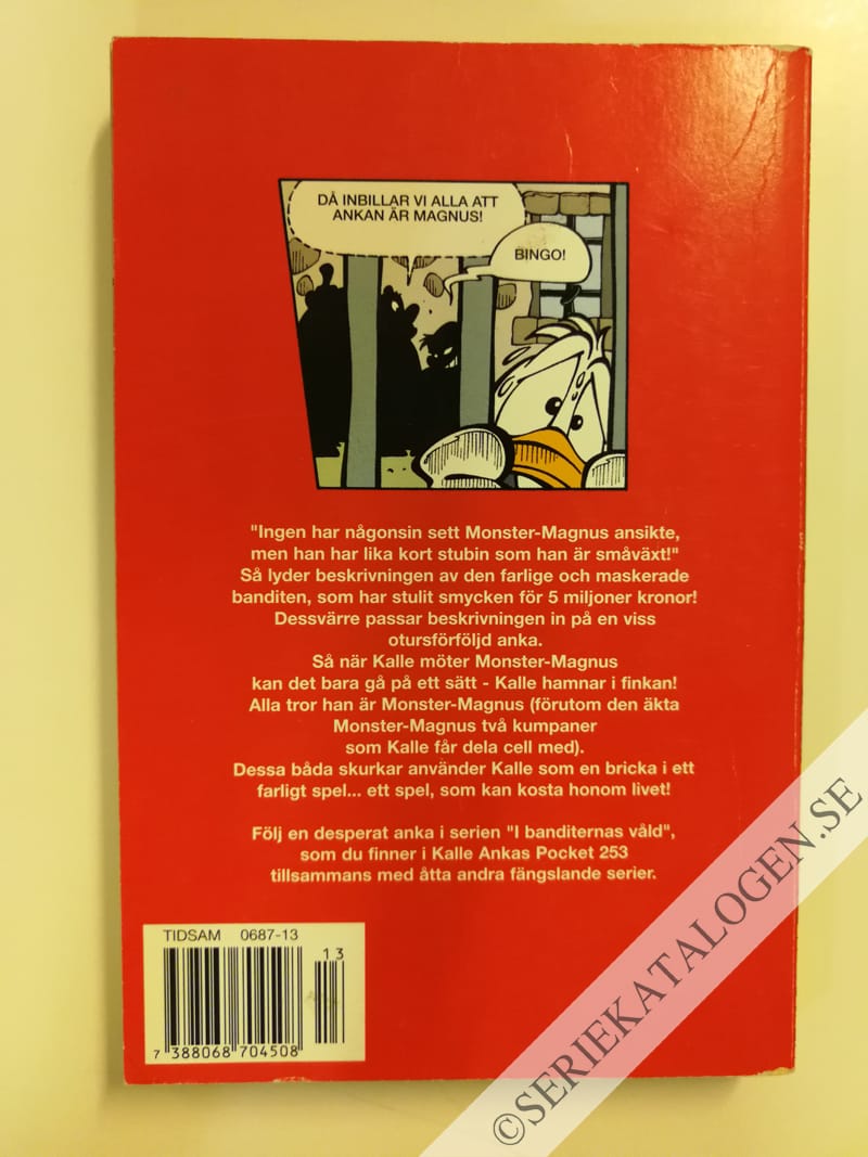 Baksida på I banditernas våld (2000)