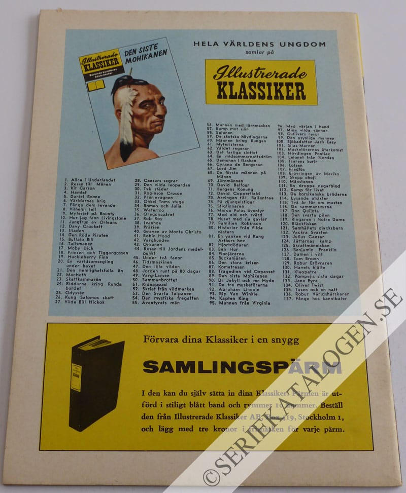 Baksida på Mannen utan land (1961)