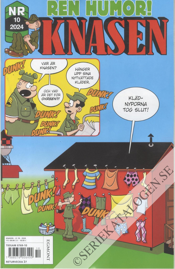 Framsida på Knasen #10 (2024)