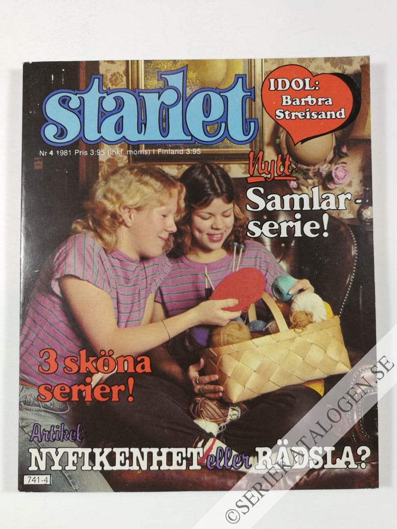 Framsida på Starlet #4 (1981)