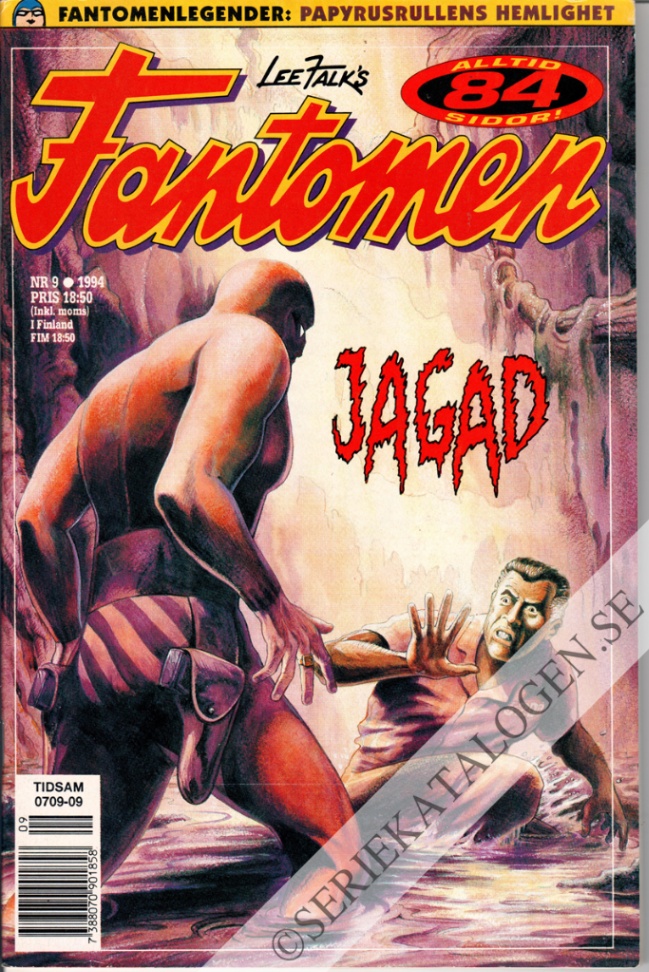 Framsida på Fantomen #9 (1994)
