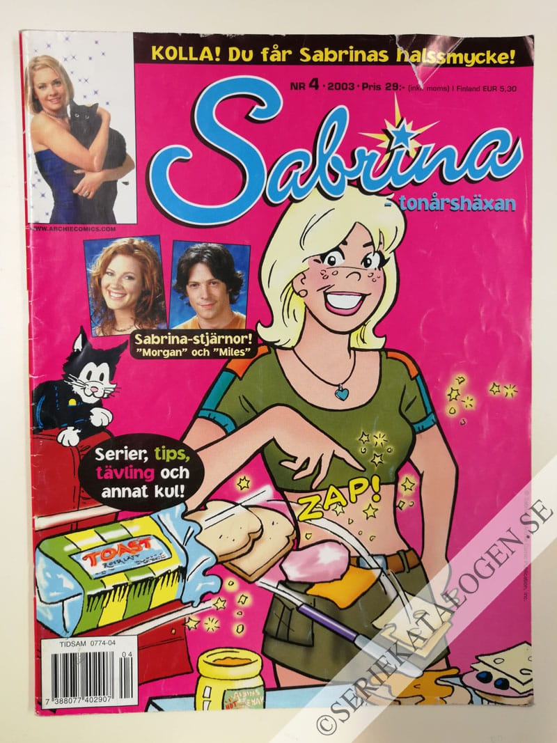 Framsida på Sabrina #4 (2003)