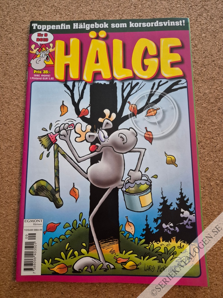 Framsida på Hälge #9 (2010)