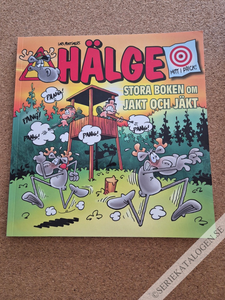Framsida på Hälge - stora boken... Stora boken om jakt och jäkt (2016)