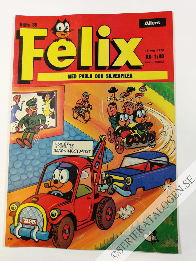 Framsida på Felix #39 (1970)