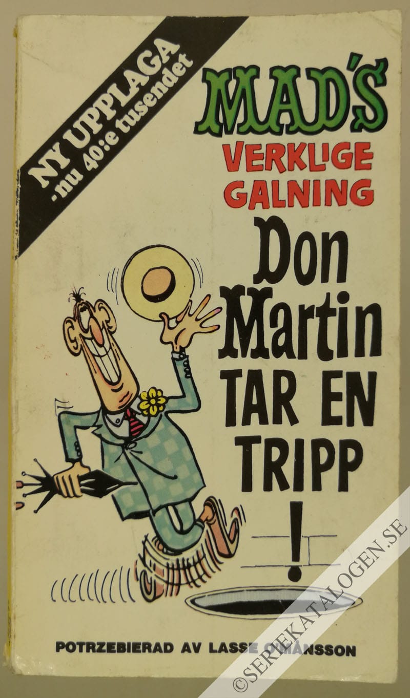 Framsida på Don Martin tar en tripp! (1970)