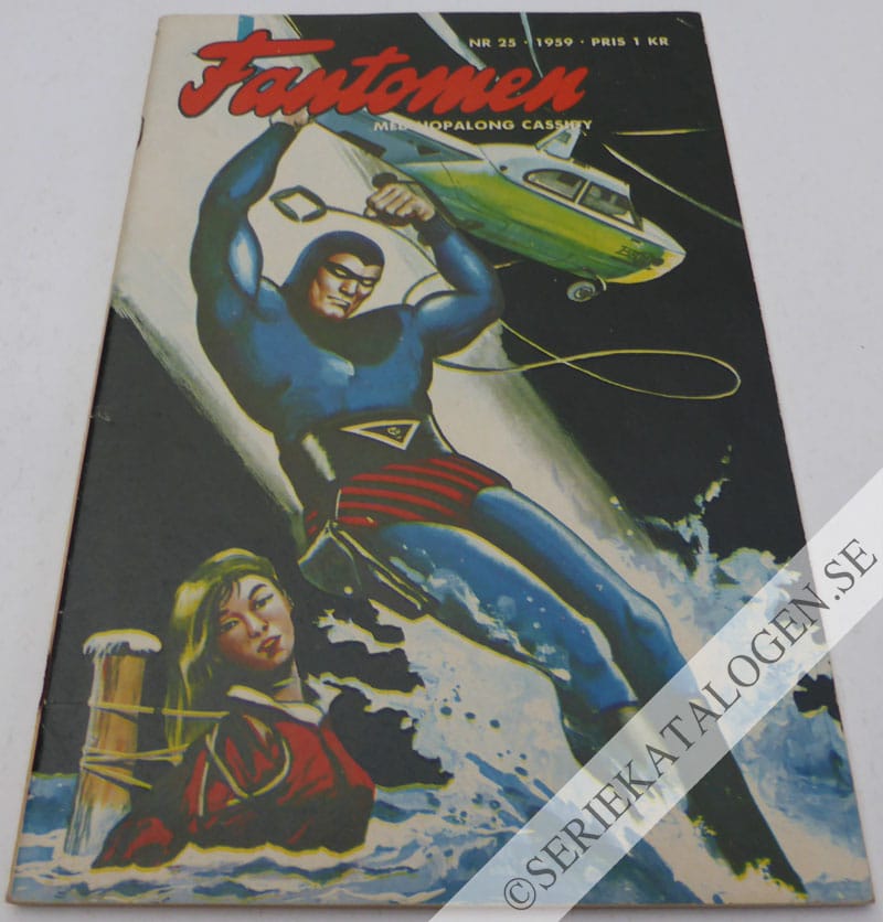 Framsida på Fantomen #25 (1959)