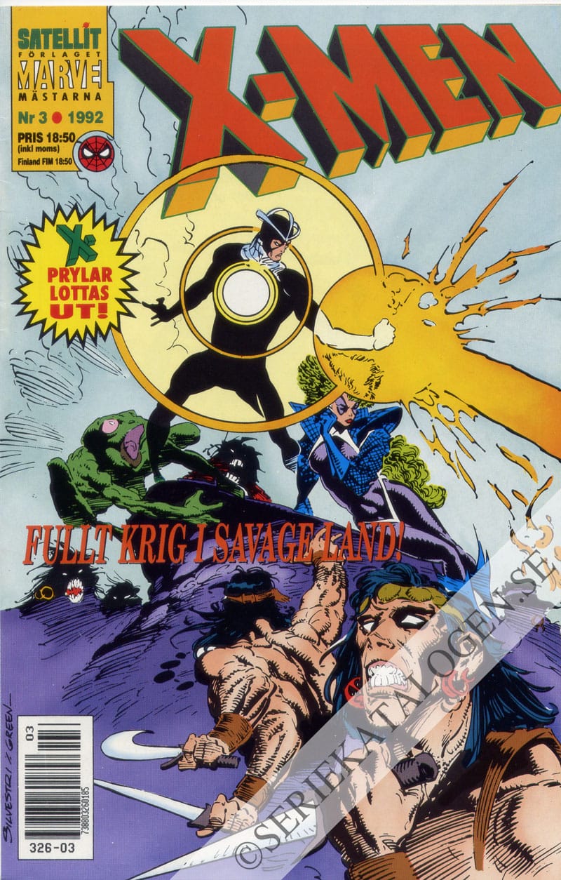 Framsida på X-Men #3 (1992)