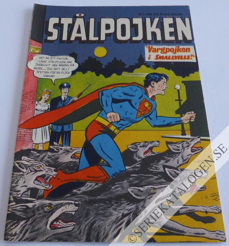 Framsida på Stålpojken #3 (1965)