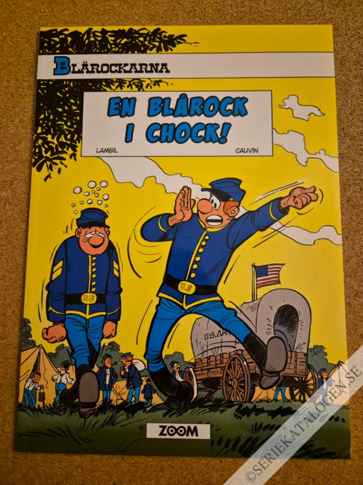 Framsida på Blårockarna En blårock i chock! (2020)