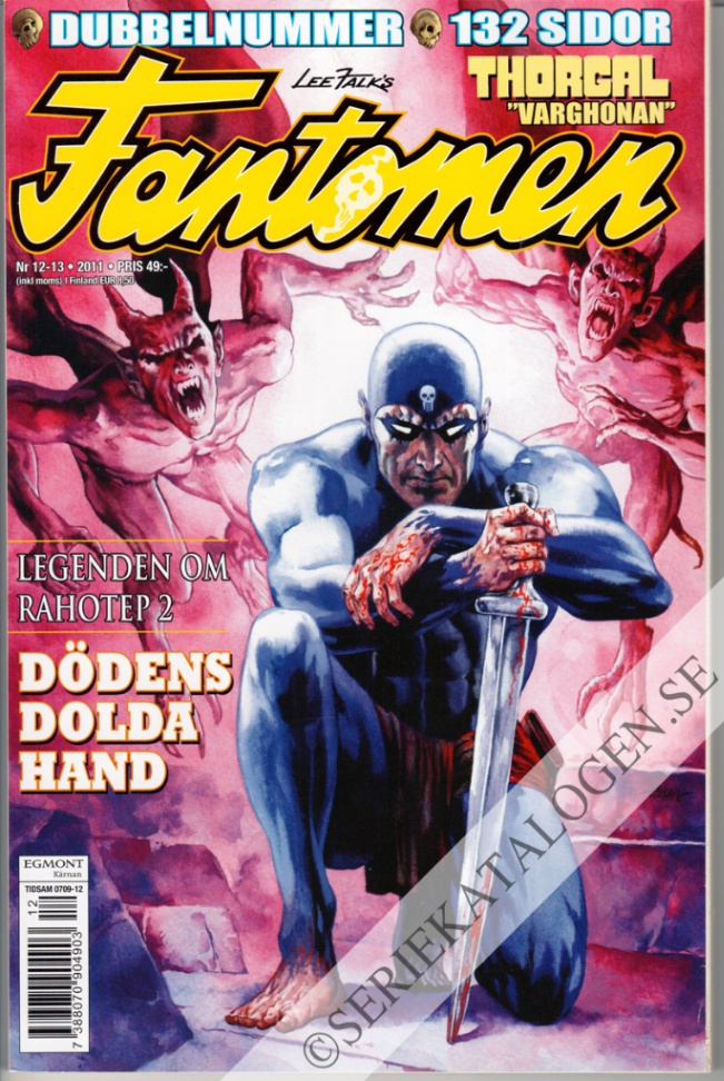 Framsida på Fantomen #12-13 (2011)