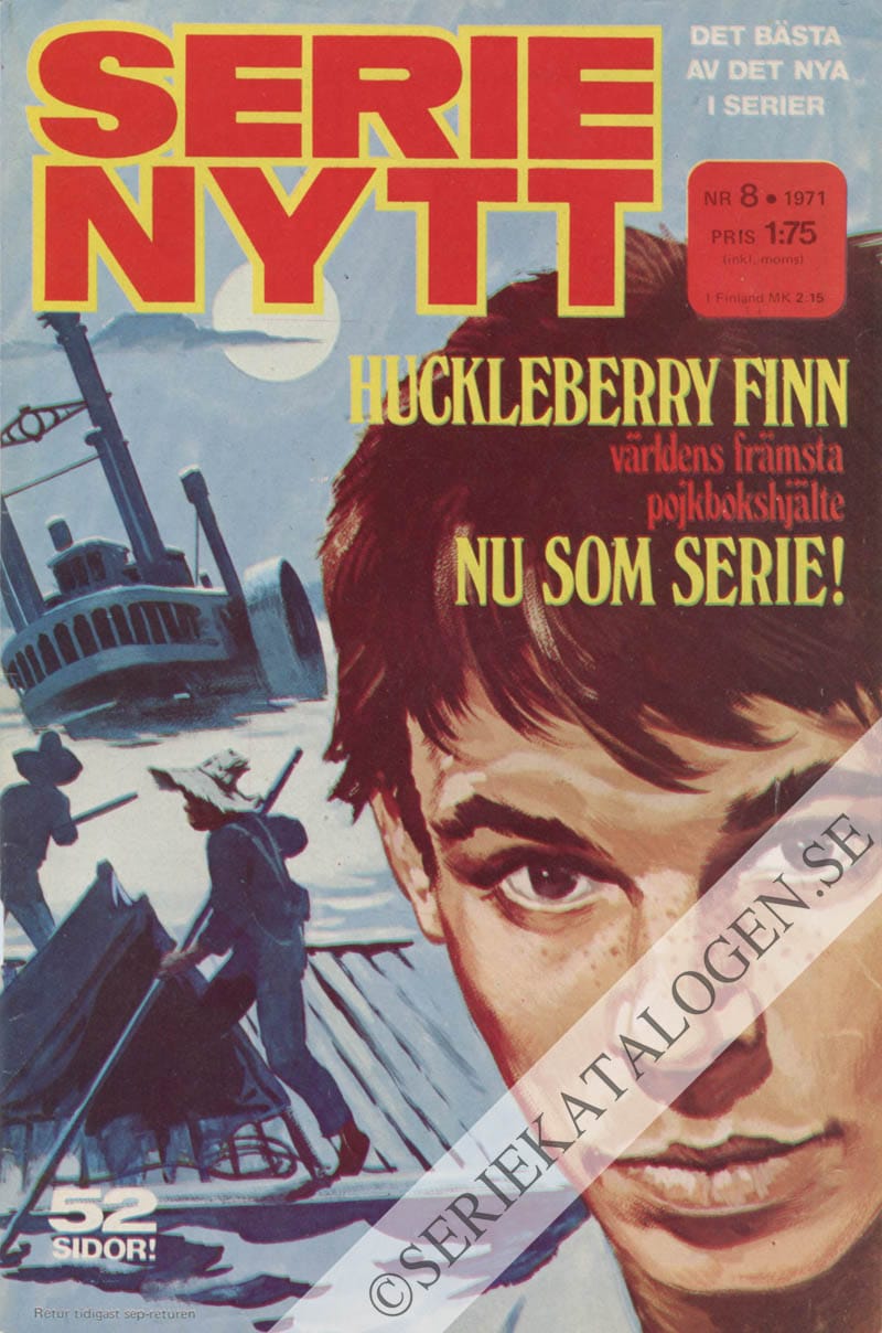 Framsida på Serie-Nytt #8 (1971)
