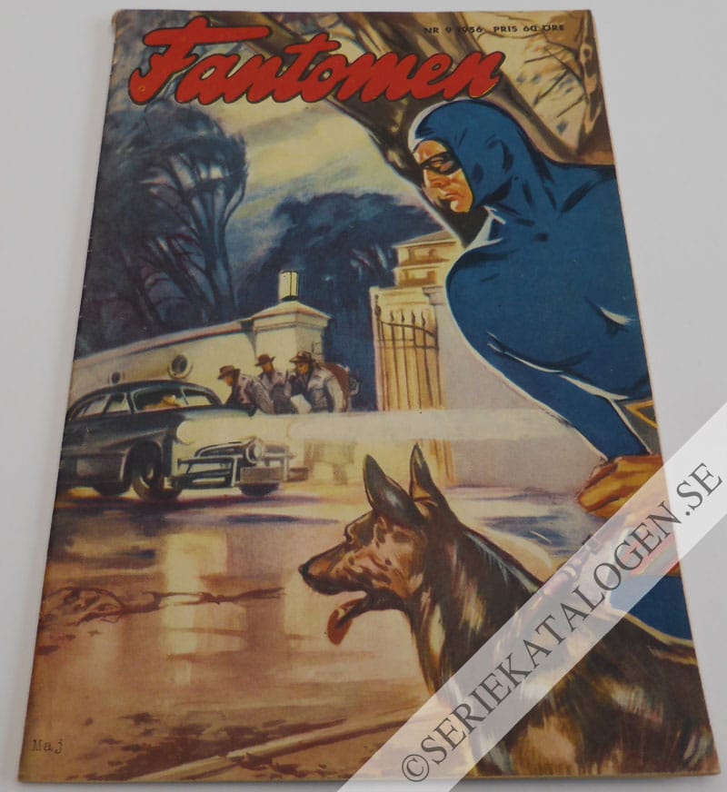 Framsida på Fantomen #9 (1956)