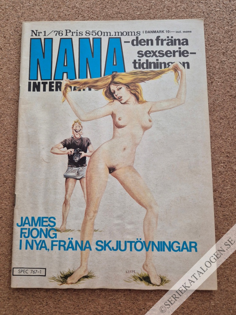 Framsida på Nana international #1 (1976)