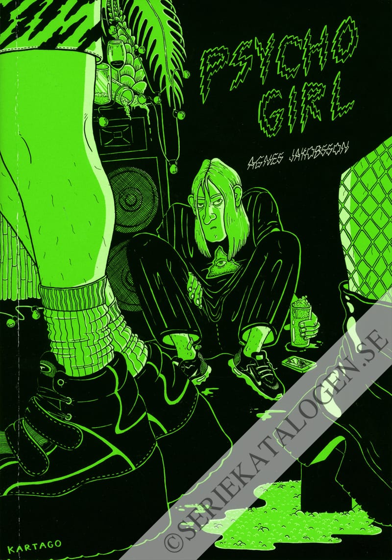 Framsida på Psycho girl # (2018)