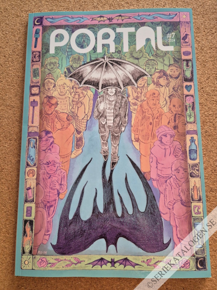 Framsida på Seriefrämjandet presenterar Portal #1 (2024)