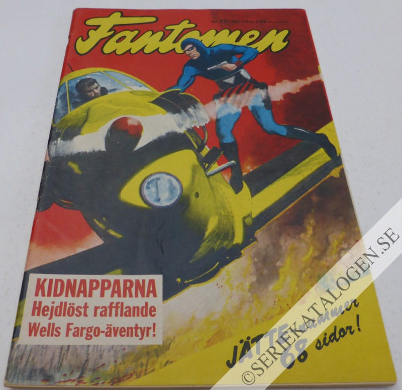 Framsida på Fantomen #12 (1961)