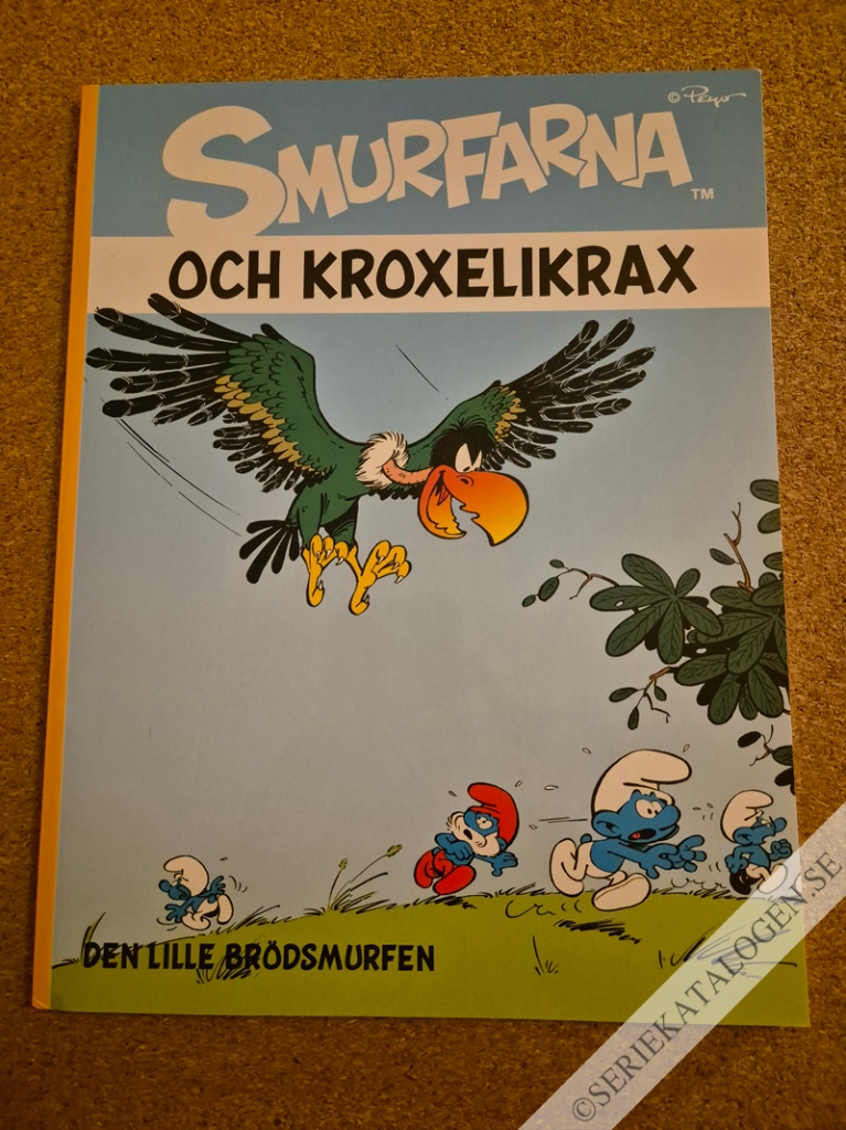 Framsida på Smurfarna Smurfarna och Kroxelikrax/Den lille Brödsmurfen (2012)