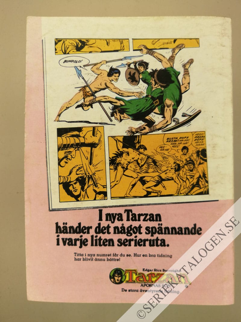 Baksida på Den dolda hangaren (1985)