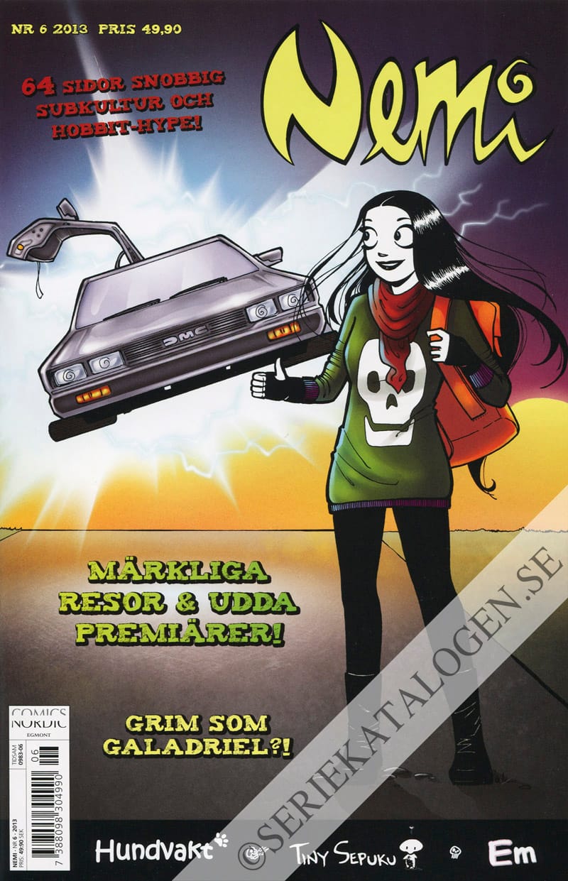 Framsida på Nemi #6 (2013)