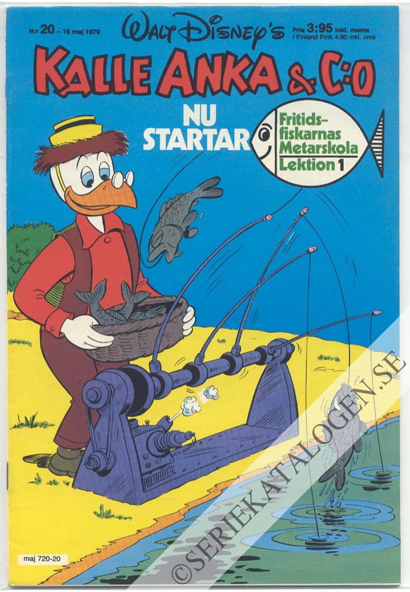 Framsida på Kalle Anka & C:o #20 (1979)