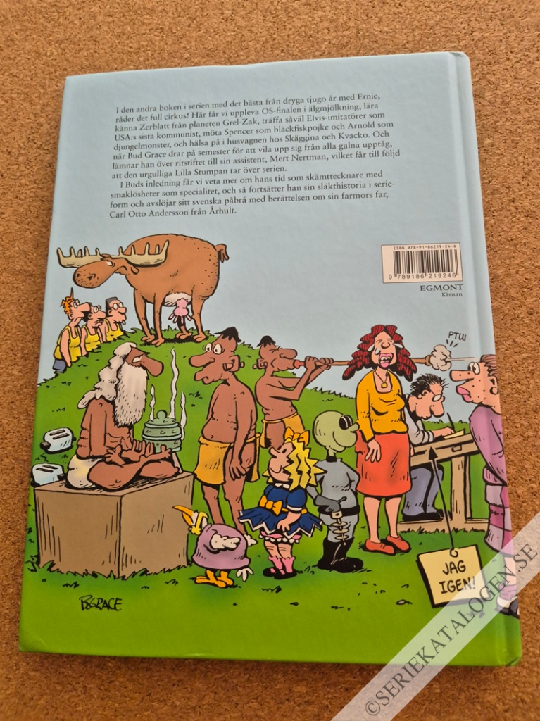 Baksida utan skyddsomslag på Cirkus Buddy! - Det bästa från 1992-1997 (2009)