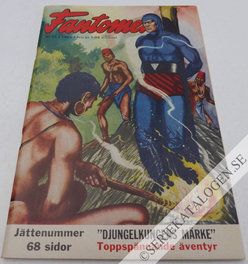 Framsida på Fantomen #12 (1960)