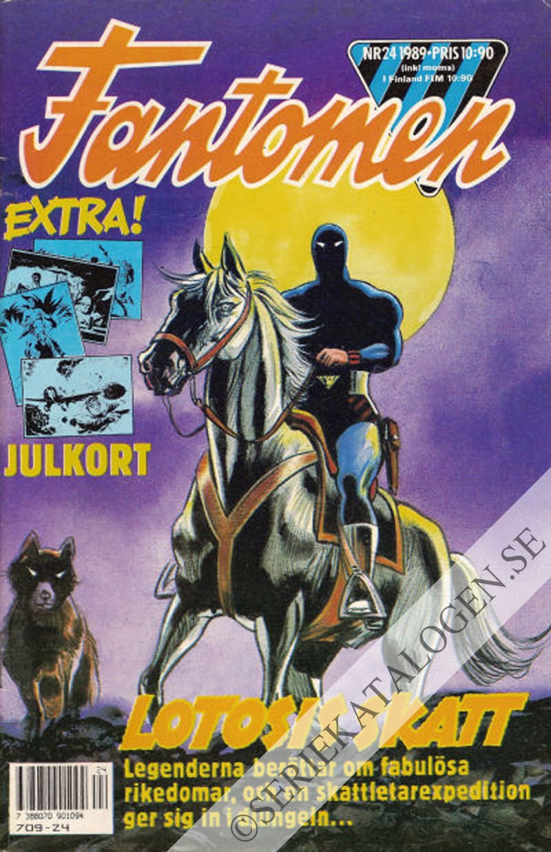 Framsida på Fantomen #24 (1989)