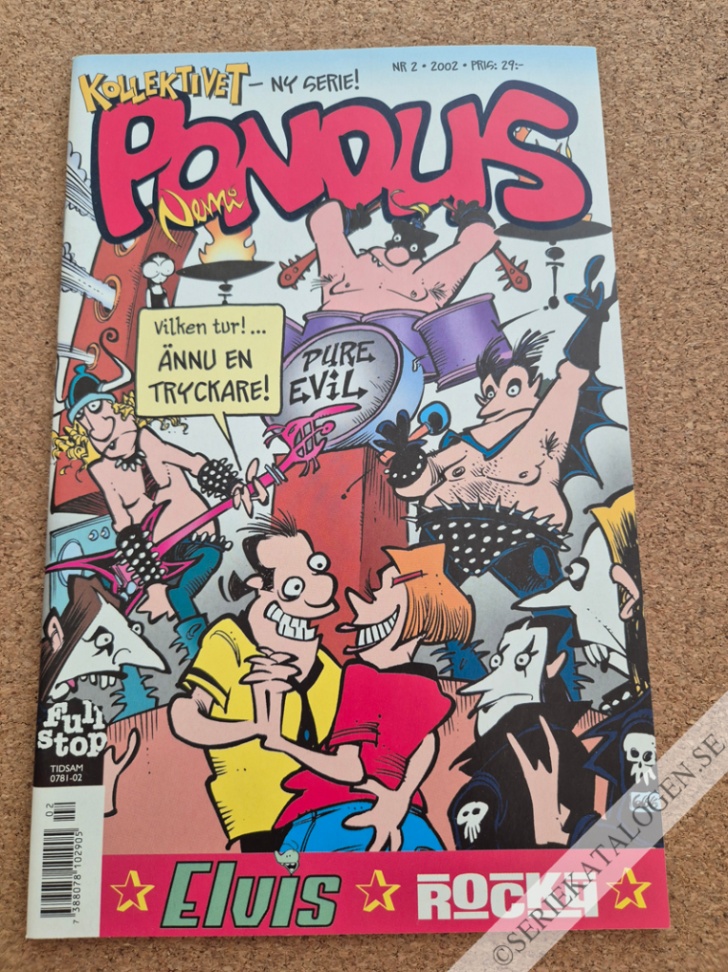 Framsida på Pondus #2 (2002)