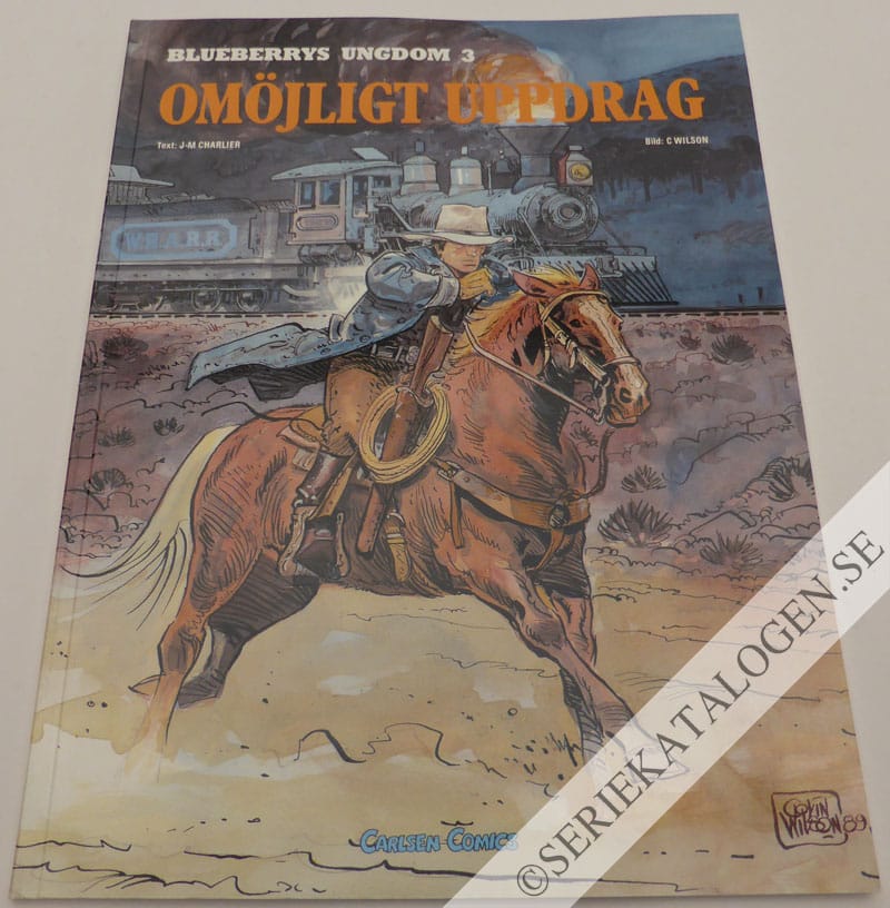 Framsida på Blueberrys ungdom Omöjligt uppdrag (1992)