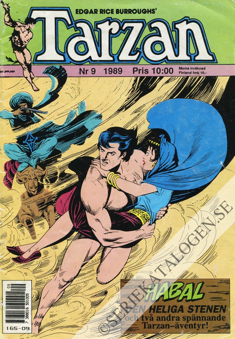 Framsida på Tarzan #9 (1989)