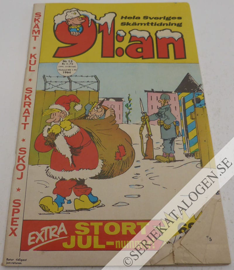 Framsida på 91:an #13 (1964)